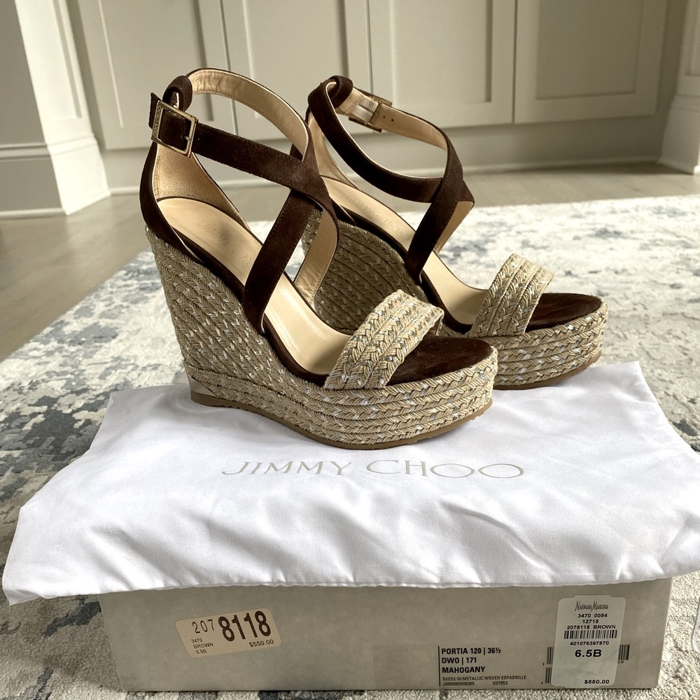 Jimmy Choo Portia 120 Wedge